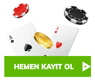 Bahigo Casino için kayıt ol sayfasında kartlar ve oyun fişleri