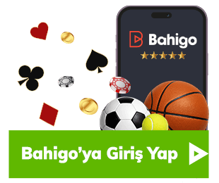 Bahigo Bonusları sunan mobil giriş ekranı ve spor oyun simgeleri